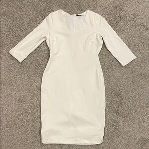 White Midi Dress